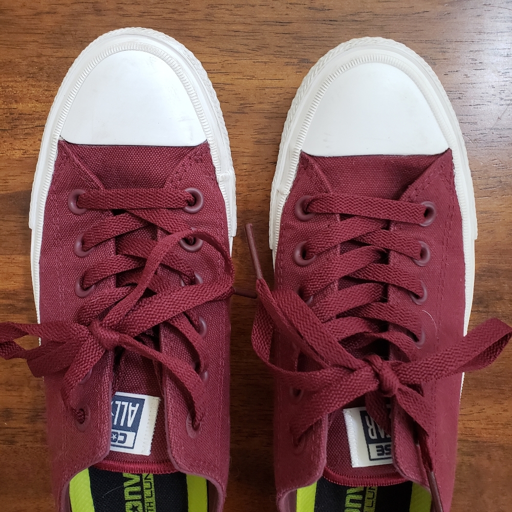 Converse Chuck Taylor All Star II Sneakers Maroon - Picture 5 of 8